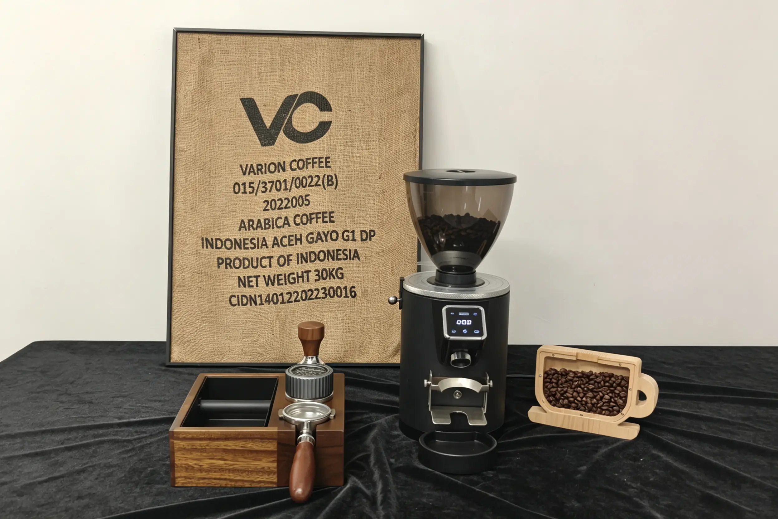 Professional commercial coffee grinder