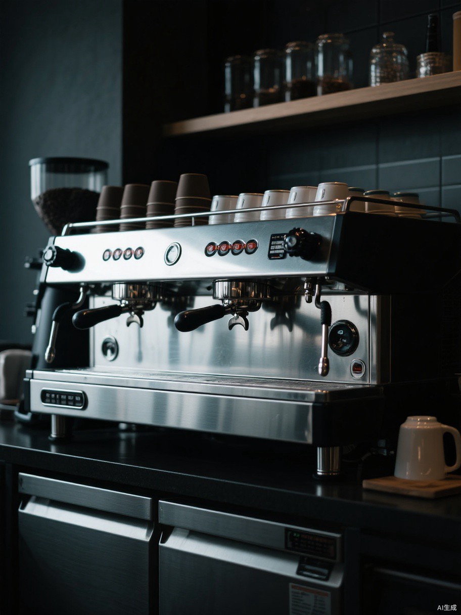 Commercial espresso machine